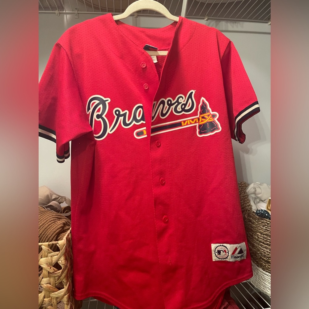 Chipper Jones Retro Braves Jersey - M